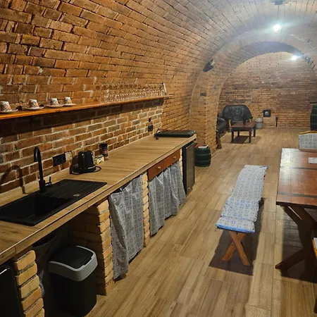 Dağ evi Sklep U Toma Moravský Žižkov